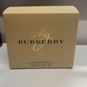 Empty My Burberry perfume box